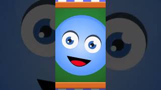 shapes song for kids the shapes songs learn shapes nursery rhymes for kids shorts [upl. by Kcitrap]