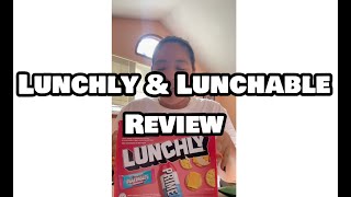 HONEST Lunchly amp Lunchable review [upl. by Dev356]