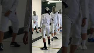 Competitive Fencing Camp Day 2 Recap fencinglife fencing athleteslife [upl. by Eirol838]