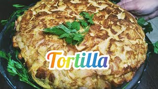 como hacer tortilla de patata fácil  معشوقة الجماهير الاسبانية [upl. by Greenburg174]