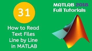 31 MATLAB Beginners Tutorial How to Read Text Files Line by Line in MATLAB [upl. by Llenrod]