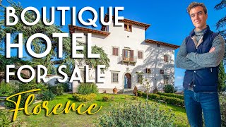 BOUTIQUE HOTEL WITH WELLNESS CENTER FOR SALE IN TUSCANY FLORENCE  ROMOLINI [upl. by Fritts]