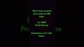 Give away Blox fruit [upl. by Eidnyl]