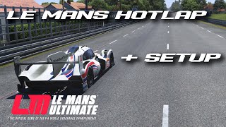 Le Mans Ultimate  Porsche 963 LMDh Le Mans Hotlap 325554  Setup [upl. by Smaoht]