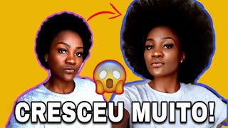 COMO FAZER VOLUMÃO NO CABELO CRESPO 4C [upl. by Gimpel865]