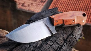 Knife Making  Making a EDC Knife [upl. by Aicats637]