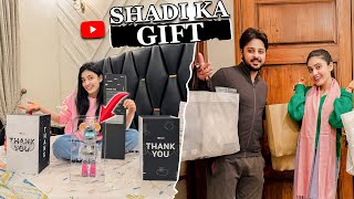 YOUTUBE KI TARAF SY SHADI KA GIFT ♥️  Honeymoon amp Umrah K Lea Shopping Ker Li 😍 [upl. by Elitnahc]