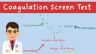 Coagulation screen interpretation  blood test analysis MADE EASY [upl. by Arytas]