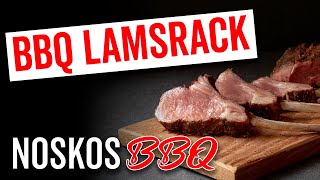 LAMSRACK van de BBQ met een mediterrane kruidenkorst [upl. by Ataeb]