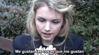 Skins  Cassies Video Diary Subtitulado [upl. by Vokay612]