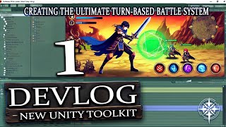 Devlog 1  Custom editor windows for the Ultimate TurnBased Battle System [upl. by Ullund]