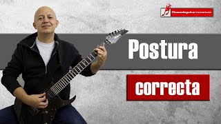 Corrige tu postura para tocar guitarra eléctrica [upl. by Pedersen]