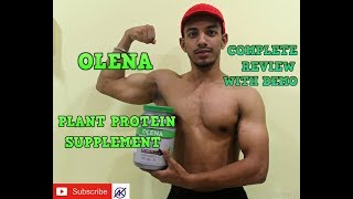 OLENA Plant Based Protein Supplement Review  PROS and CONS  Complete DEMO [upl. by Airotal705]