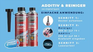 Diesel Reiniger  Additiv Test gegen Verkokung  Reinigung und Wirkung vom Syprin Dieselzusatz [upl. by Gertruda184]