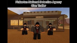 Pinkerton National Detective Agency Clan Trailer  Westbound [upl. by Nana176]