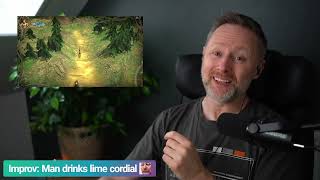 Limmy Improv Man Drinks Lime Cordial 20241023 [upl. by Anatlus]