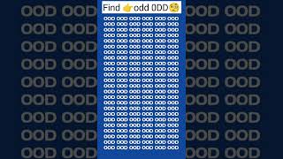 Find The odd number 0DD🧐shortvideo [upl. by Ardnait458]