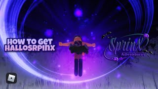 🏰 TUTORIAL 🏰 HOW TO GET HALLOSPRINX POWER IN SPRINX ROBLOX 🏰 [upl. by Htebizile]