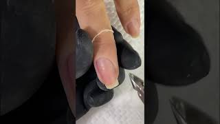 Cutículagem manicure nails cuticula manicure cuticulagem shortvideo shorts short [upl. by Akenehs]