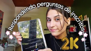 ASMR RESPONDENDO PERGUNTAS DE INSCRITOS pt2 [upl. by Xuaeb]