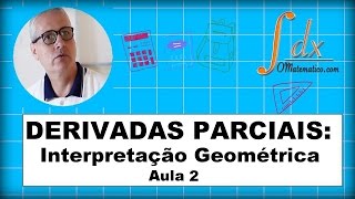 GRINGS  Derivadas Parciais Interpretação Geométrica  Aula 2 [upl. by Tayyebeb]