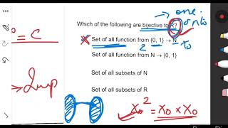 Cardinality of infinite set CSIR NET mathematics [upl. by Favianus]