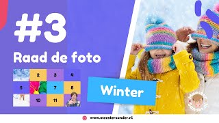 3 Raad de foto  Woordenschat thema winter  Taal voor kleuters [upl. by Dulcia]