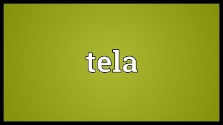 Tela Meaning [upl. by Seaton]