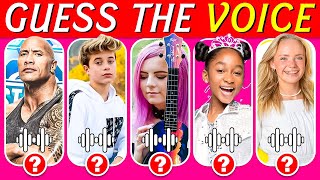 Can You Guess The Voice  Lya Lya Gavin Magnus Jordan Matter Elise Ecklund quiz [upl. by Naniac]