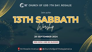 Church of God 7th Day Jamaica  13th Sabbath [upl. by Clary]