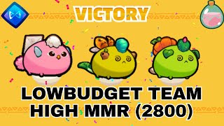 LOW BUDGET TEAM FOR HIGH MMR META TEAM FOR SEASON 5 AXIE CLASSIC [upl. by Cleave]