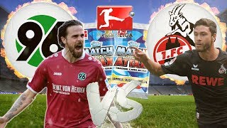 Hannover 96 vs FC Köln 00 Bundesliga Orakel 2492017 [upl. by Kurr]