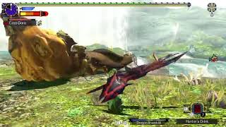 MHGU  MHXX Valor Gunlance vs Royal Ludroth G1  32276 [upl. by Yasu]