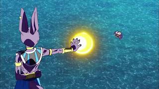 Beerus Fights Majin Buu Gotenks Piccolo Tien Android 18 amp Gohan [upl. by Ammadas]