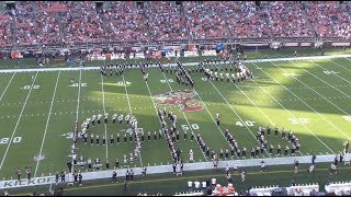 The Ohio State Marching Band performs for the Cleveland Browns  9824 [upl. by Hasan]