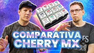 ¿Cuál es el Mejor Switch Cherry MX para Teclados Mecánicos  Comparación y Opiniones [upl. by Mundford]