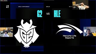 Jukes Analisando G2 vs HLE mundial de lol 2024 [upl. by Hirasuna]