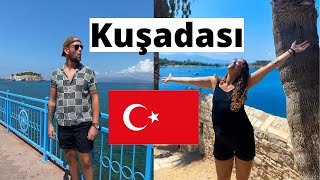 Exploring Kusadasi 🇹🇷 Turkish Markets Beaches amp More [upl. by Quintessa775]