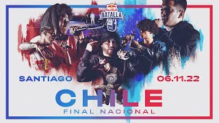 Final Nacional Chile 2022  Red Bull Batalla [upl. by Introc]