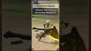 Kikoru Shinomuya Personal Weapon pso2 ngs pso2ngs kaiju [upl. by Pattin]