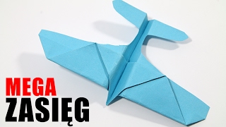 Jak zobić najlepszy samolot z papieru  How to make the best paper airplane  DIY [upl. by Starr]