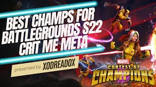 The best champs to use for the Crit Me Meta MCOC [upl. by Yalcrab]