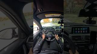 F80 M3 POV Fall Drive Raw Audio 🦍🍂 bmw m3 pov twinturbo exhaust twinturbo [upl. by Conn608]