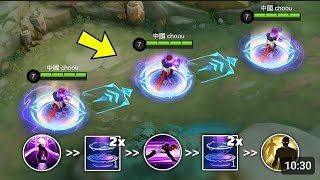 22 Kills  Chou unstoppable Insane damage build you must try this  mlbb [upl. by Egrog565]