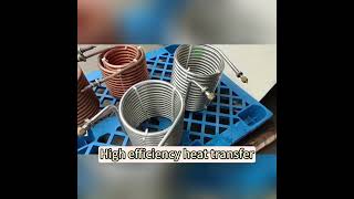 Two Types Of CoilsCopper Coil And Stainless Steel CoilGood QualityHigh Efficiency Heat Transfer [upl. by Rabbaj889]