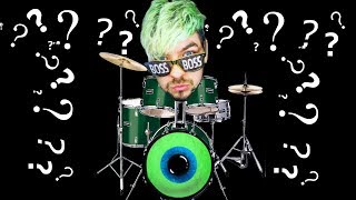 Can Jacksepticeye Play Drums  Reaction MIND BLOWN [upl. by Ellehsat620]