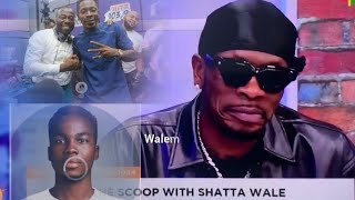 See how Shatta Wale talk how Beyonce make him king already and reacts to Andys Dosty  Bongo ideas [upl. by Enattirb]