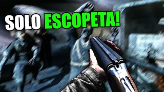 NACHT DER UNTOTEN pero SOLO USO ESCOPETA [upl. by Manouch]