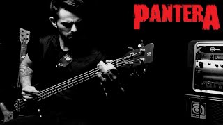 Pantera  “Im Broken” Bass Cover [upl. by Llennod843]