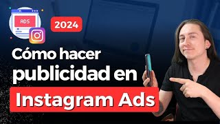 Cómo hacer publicidad en Instagram ads 2024 Paso a paso  Campañas tráfico al perfil [upl. by Hgielak535]